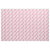 Roze Polka Dot Wellington Boot Pattern Stof (Yard (91,4 cm))