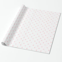 Roze polka dot wrappapier
