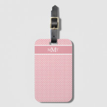 Roze Polkadot Monogram