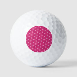 Roze Polkadots-Seashells- Golfballen