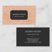  roze pols professioneel visitekaartje (Voorkant / Achterkant)