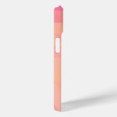 Roze polygons Case-Mate iPhone case (Achterkant / Rechts)