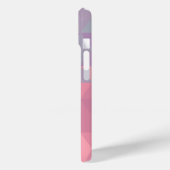 Roze polygons Case-Mate iPhone case (Achterkant / Links)