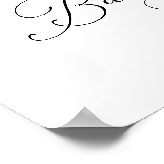 Roze pomkin Girl Baby shower Welkomstteken Poster (Hoek)