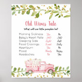 Roze pomkin Truck Old Wives Tales Poster (Voorkant)