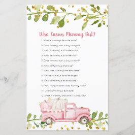 Roze pomkin Vintage die het beste spel van mama ke