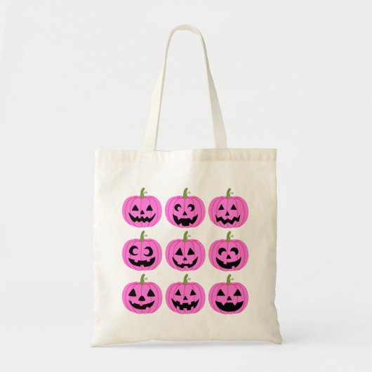 Roze pomkins tote bag (Voorkant)