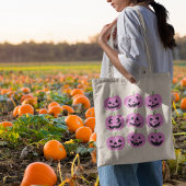 Roze pomkins tote bag