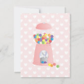 Roze pompelmachine kaart (Achterkant)