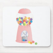 Roze pompelmachine muismat (Voorkant)