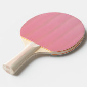 Roze pompelmoes Ping Pong Paddle Tafeltennisbatje (Voorkant Gekanteld)