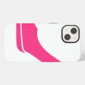 Roze pompen iPhone hoesje (Achterkant horizontaal)