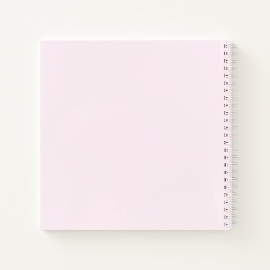 Roze Pompoen Baby Meisje Douche Gastenboek Notitieboek (Achterkant)