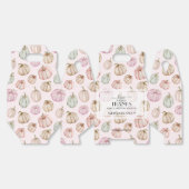 Roze pompoen Baby shower groot Bedankdoosjes (Ongevouwen)