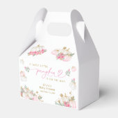 Roze pompoen Baby shower gunst dozen Bedankdoosjes (Achterkant)