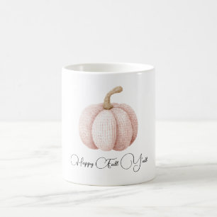 Roze Pompoen Gelukkig Herfst Y'all Koffiemok