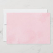  Roze Pompoen Herfst Bloemen Greenery Verjaardag Kaart (Achterkant)