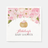 Roze pompoen servetten (Voorkant)