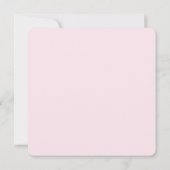 ROZE POMPOEN VRIJGEZELLENFEEST HERFST UITNODIGING (Achterkant)