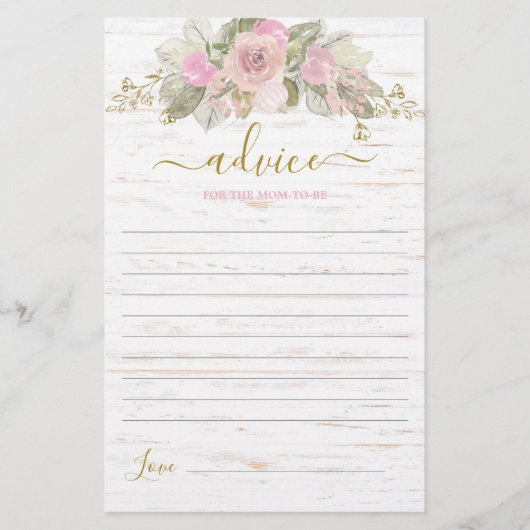 Roze pompoenadvies voor de moeder als kaart (Voorkant)