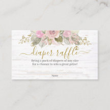 Roze pompoendopje voor luierraffle