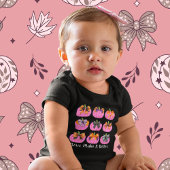 Roze Pompoenen en Coquette Strikken Romper