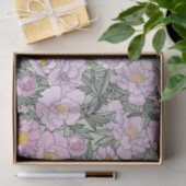 Roze pony-bloeipatroon tissuepapier (Geschenk)