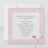 roze pony bouquet met lint kaart (Achterkant)