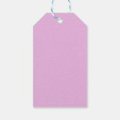 Roze Pony Eenhoorn Cadeaubijslage Cadeaulabel (Achterkant)