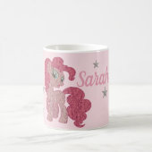  roze Pony gepersonaliseerd Koffiemok (Center)
