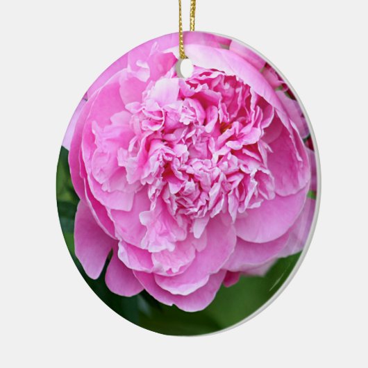 Roze pony keramisch ornament (Links)