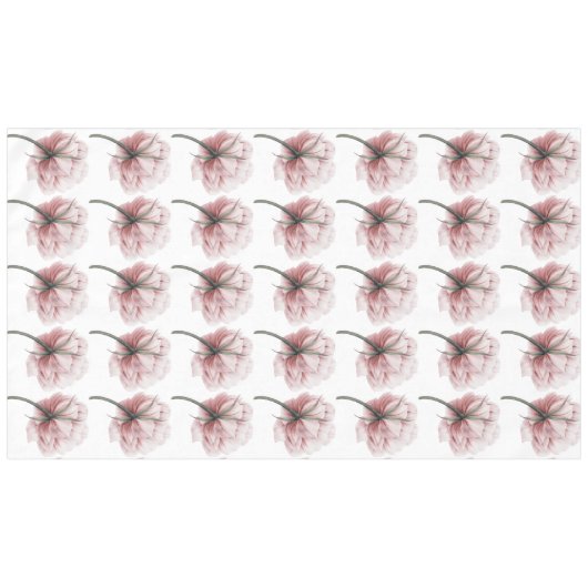 Roze pony, mooi, met de hand geschilderd pony, mod tafelkleed (Voorkant (Horizontaal))