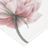 Roze pony, mooi, met de hand geschilderd pony, mod tafelkleed (Gekanteld)