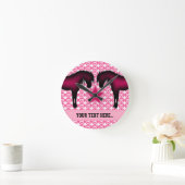 Roze Pony op maat Ronde Klok (Huis)