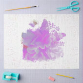 *~* Roze pony Painting Art Butterfly AR3 Tissuepapier (Craft)