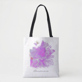 *~* Roze pony Painting Art Butterfly Baby AR3 Tote Bag