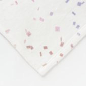 *~* Roze pony Painting Art Happy Butterfly AR3 Fleece Deken (Hoek)