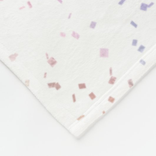 *~* Roze pony Painting Art Happy Butterfly AR3 Fleece Deken (Hoek)