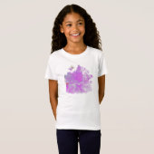 *~* Roze pony Painting Art Transform AR3 Girl T-shirt (Voorkant volledig)
