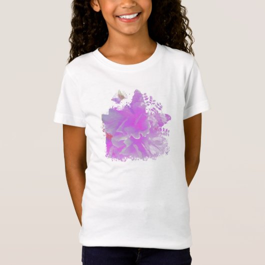 *~* Roze pony Painting Art Transform AR3 Girl T-shirt (Voorkant)