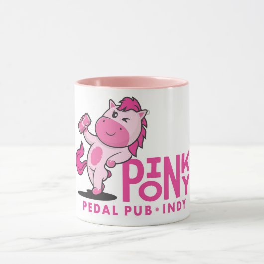 Roze Pony Pedal Pub Indy Mok (Midden)