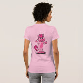 Roze Pony Pedal Pub T-shirt (Achterkant volledig)