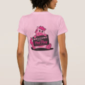 Roze Pony Pedal Pub T-shirt (Achterkant)