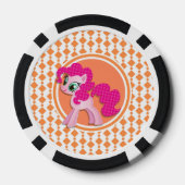 Roze Pony Poker Chips (Achterkant)
