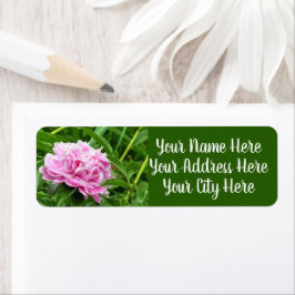  Roze Pony Return Address Label