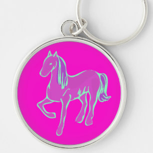 Roze Pony Sleutelhanger