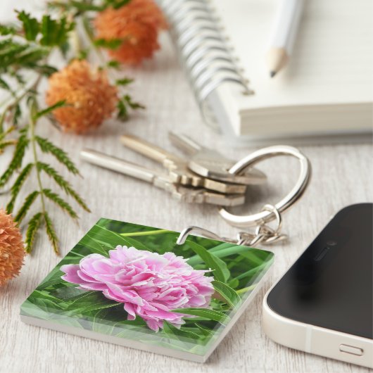  roze pony sleutelhanger (Voorkant Rechts)