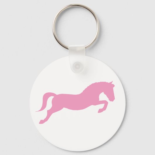 Roze Pony Sleutelhanger (Voorkant)
