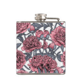 Roze pony-tuin heupfles (Achterkant)