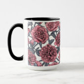 Roze pony-tuin mok (Links)